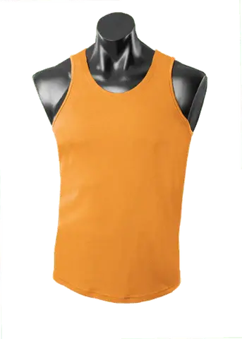 Aussie Pacific Botany Men's Singlet 1107 Casual Wear Aussie Pacific Gold S